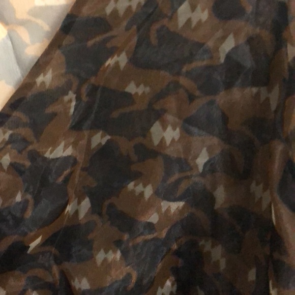 Wrap style sheer party top - Picture 7 of 7